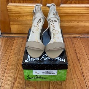 BRAND NEW Sam Edelman Odila Nude Leather Heels!
